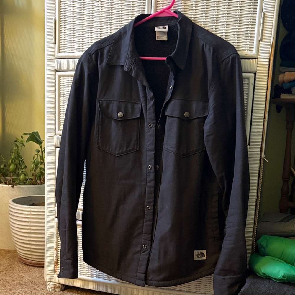The North Face Men's Dark Gray Shirt Jacket